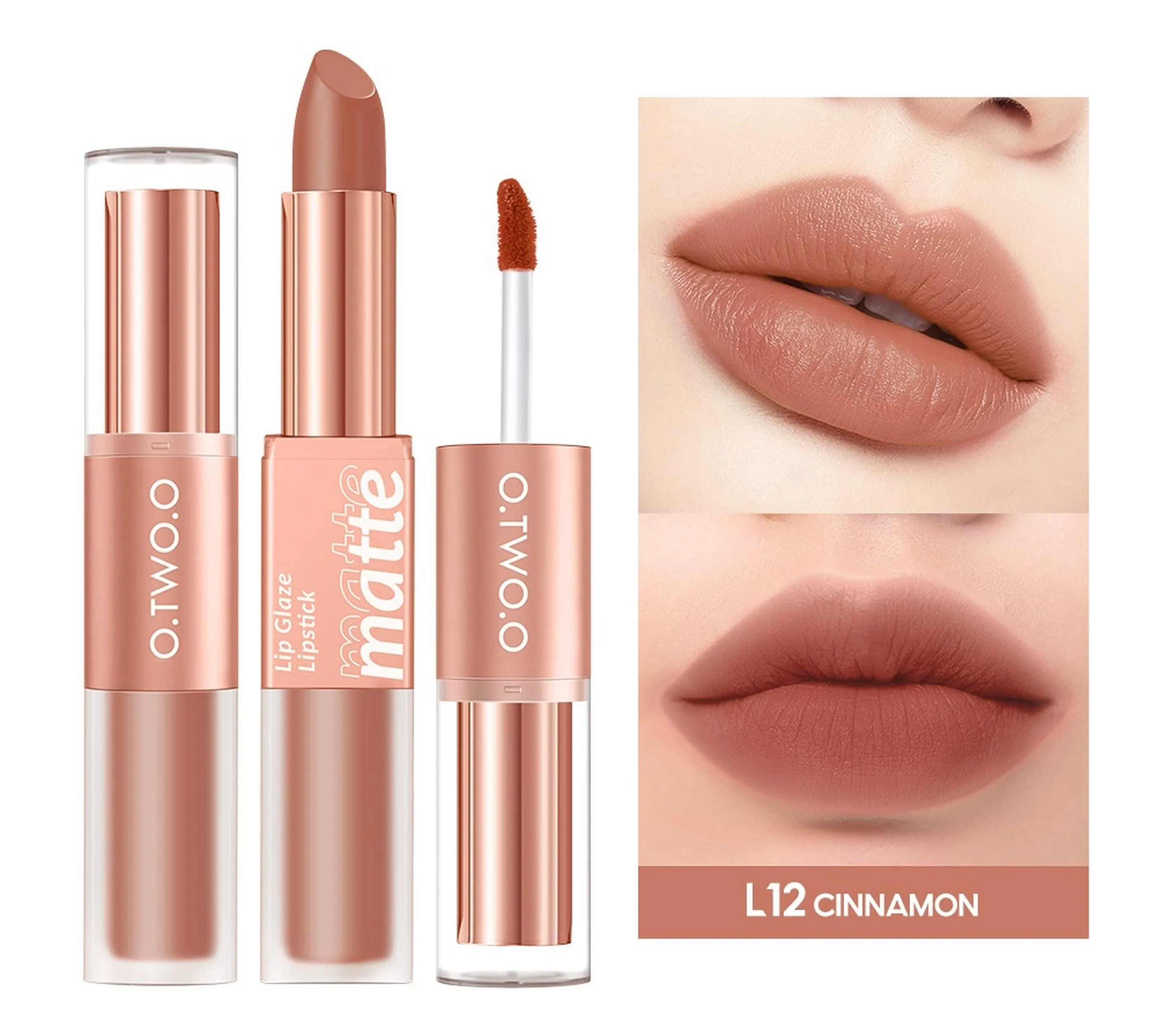 12 Colors Lips Makeup Lipstick  Lip Gloss Long Lasting Moisture Cosmetic Lipstick Red Lip Matte Lipstick Waterproof
