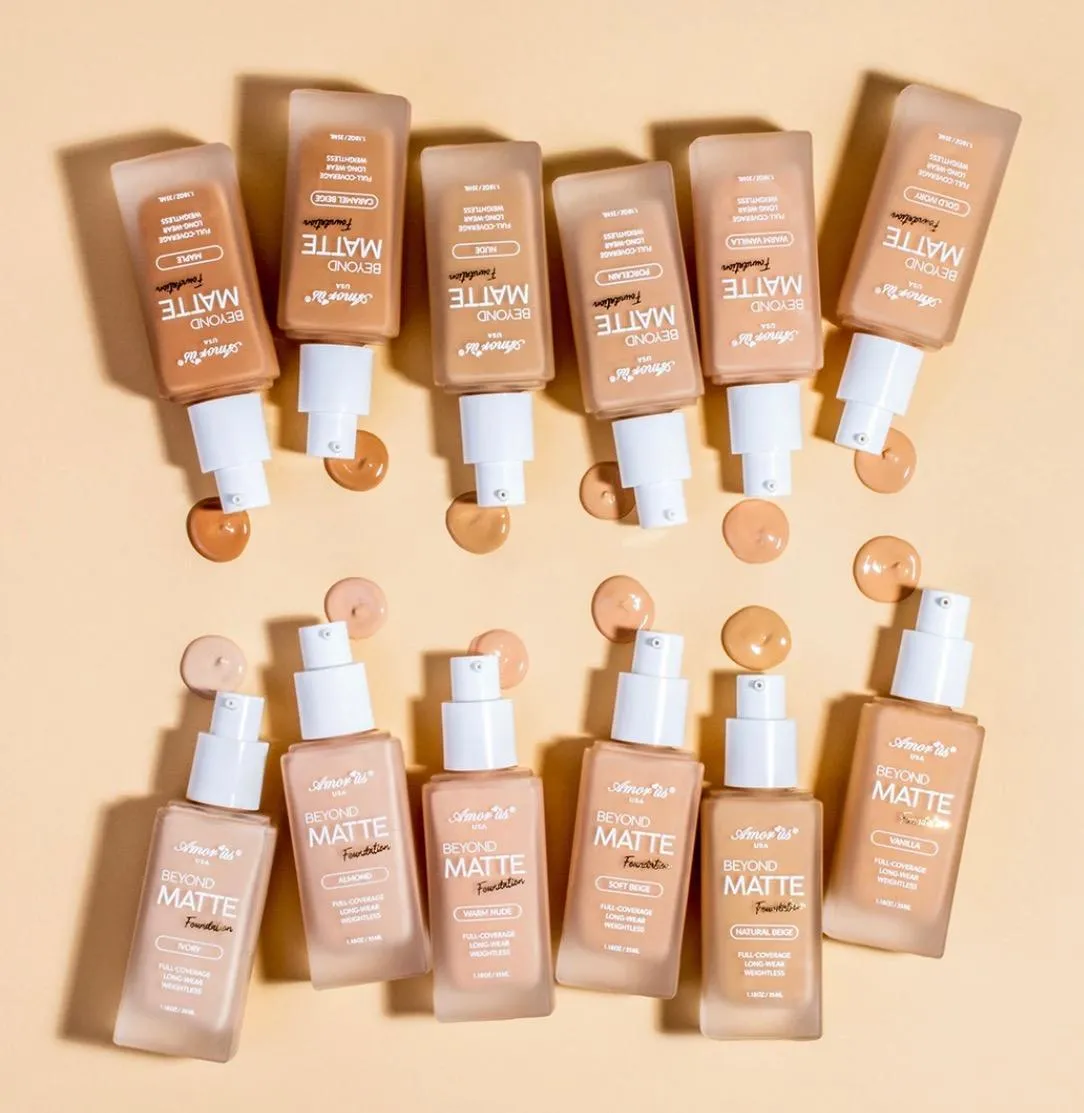 Amorus Beyond Matte Foundation- Soft Beige 04 (6pc display, $3.50 each)