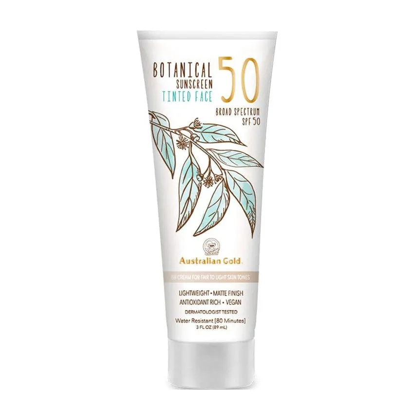 Australian Gold SPF 50 Botanical Sunscreen Tinted
