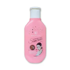 Beauty City Sunscreen SPF70 Brightening Cream 200ml