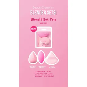 Beauty Creation - Blend & Set Trio Latex Free