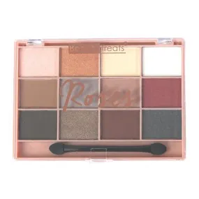 Beauty Treats Roses Eyeshadow Palette 12 Colors