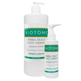 Biotone Herbal Select Foot Therapy Massage Lotion
