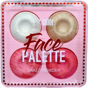 Blush & Highlight Palette 4 Colors
