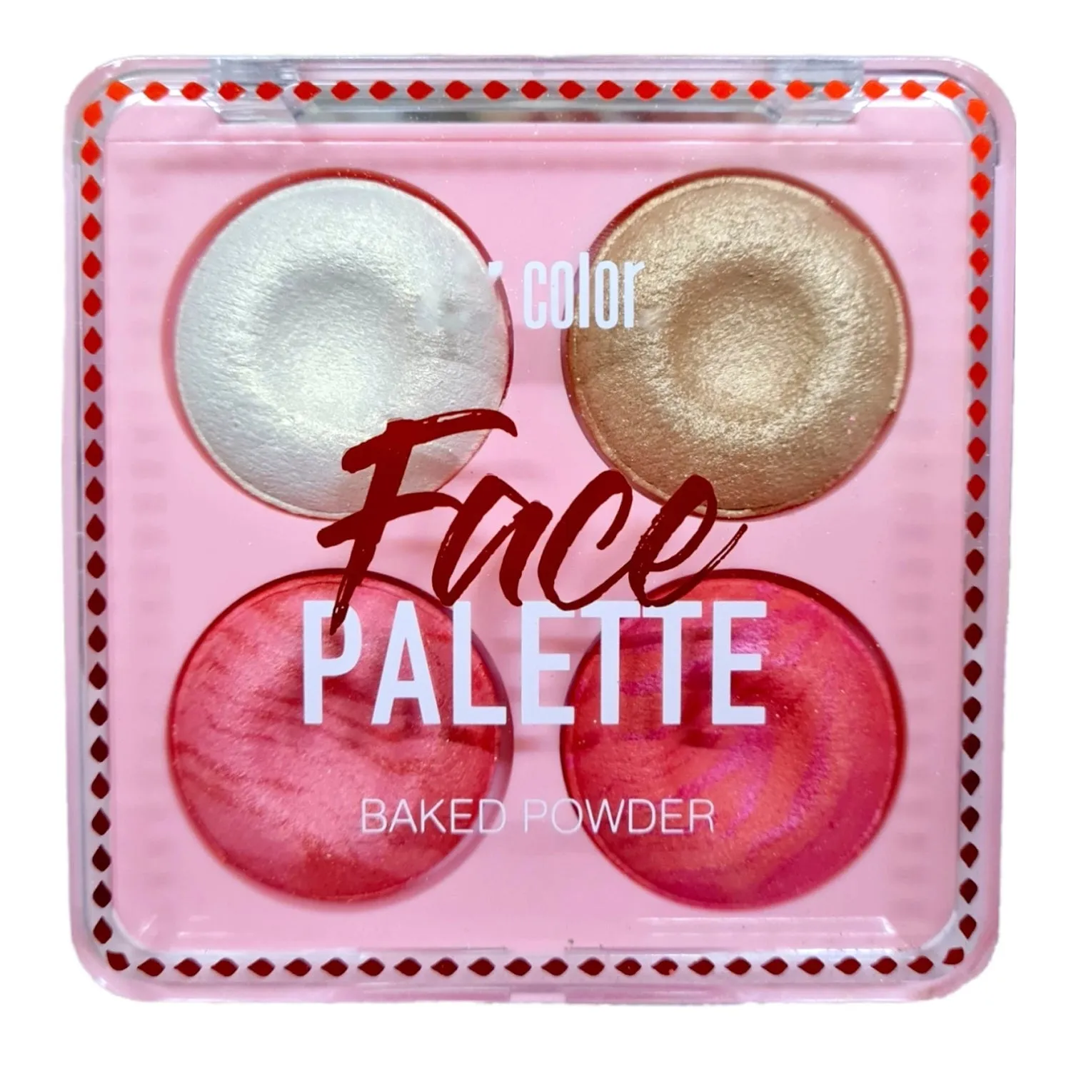 Blush & Highlight Palette 4 Colors
