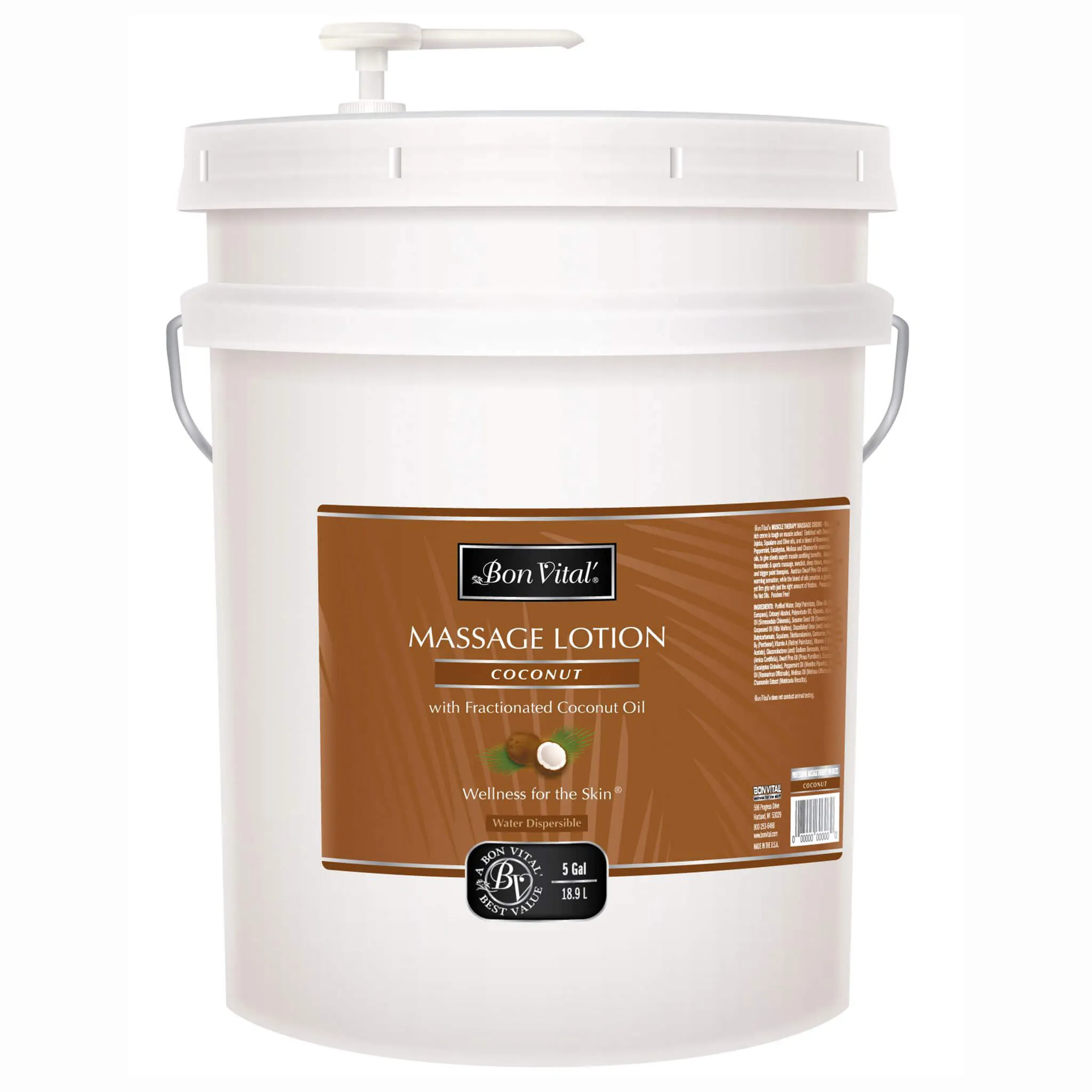 Bon Vital Fractionated Coconut Massage Lotion