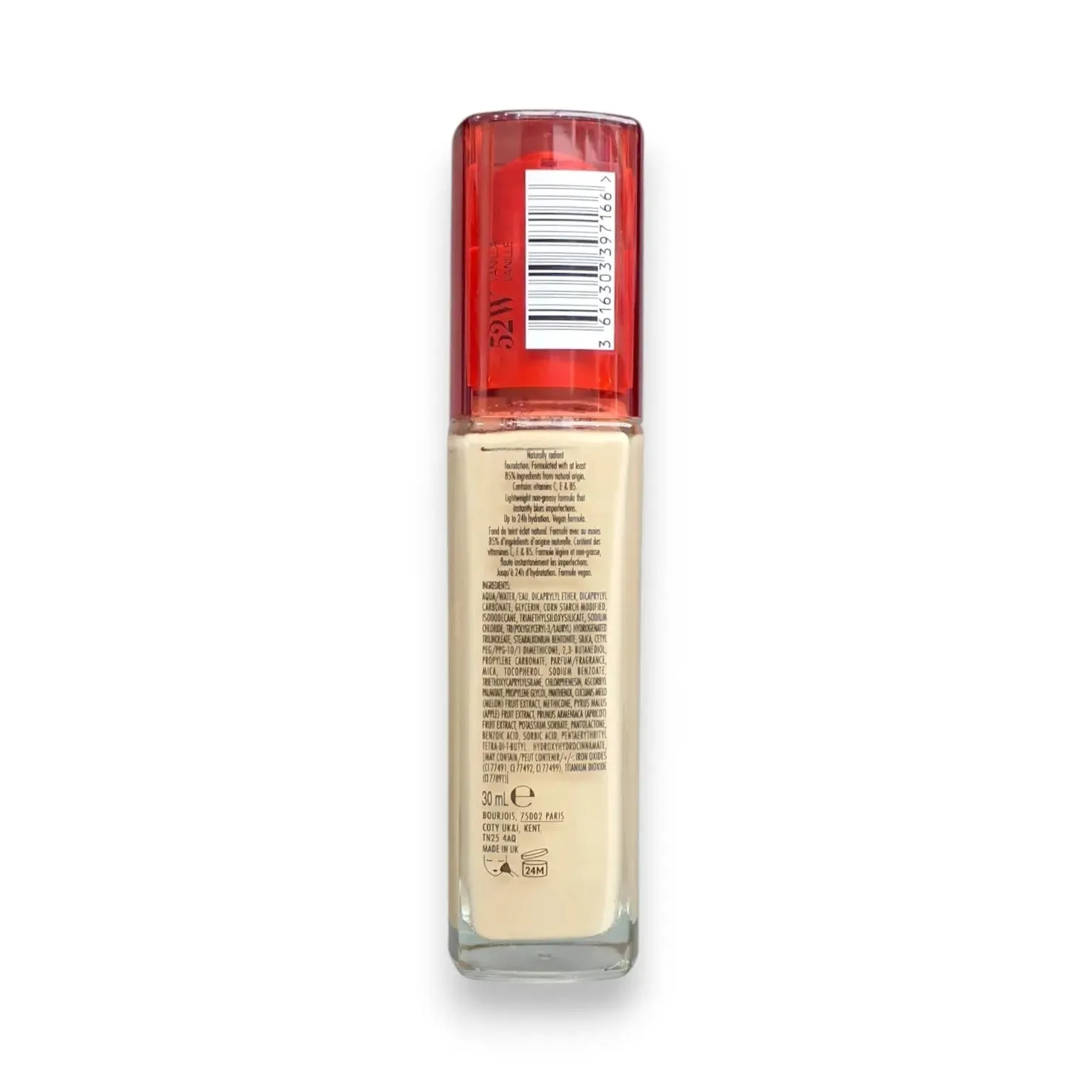 Bourjois Healthy Mix Vanilla Foundation 52w 30ml