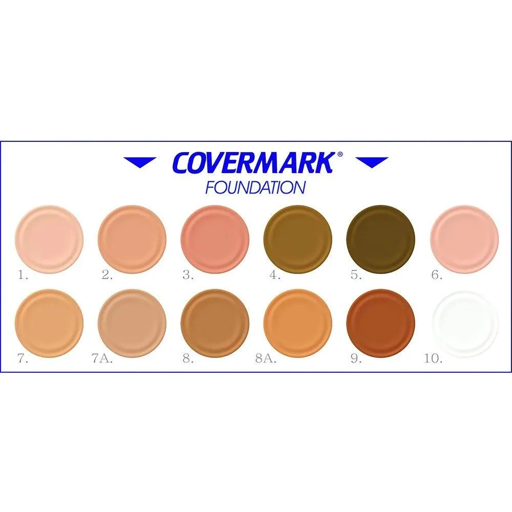 Covermark Foundation Natural Waterproof Concealing Makeup