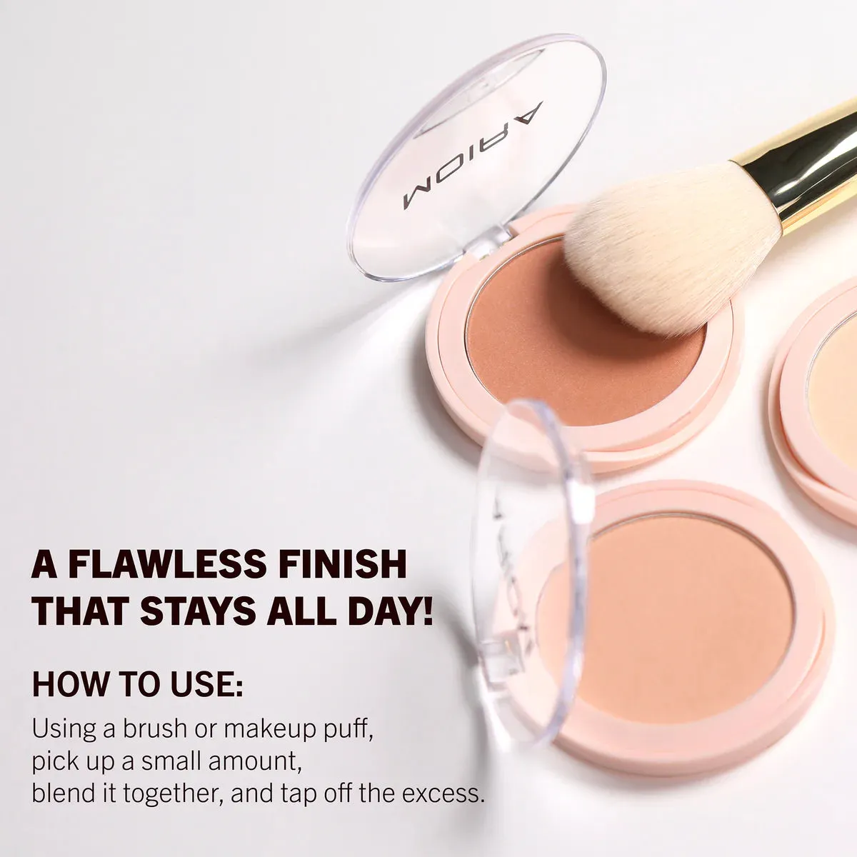 Face- Moira Under-Eye Setting Powder USP300 Translucent Light (3pc bundle, $3.50 each)