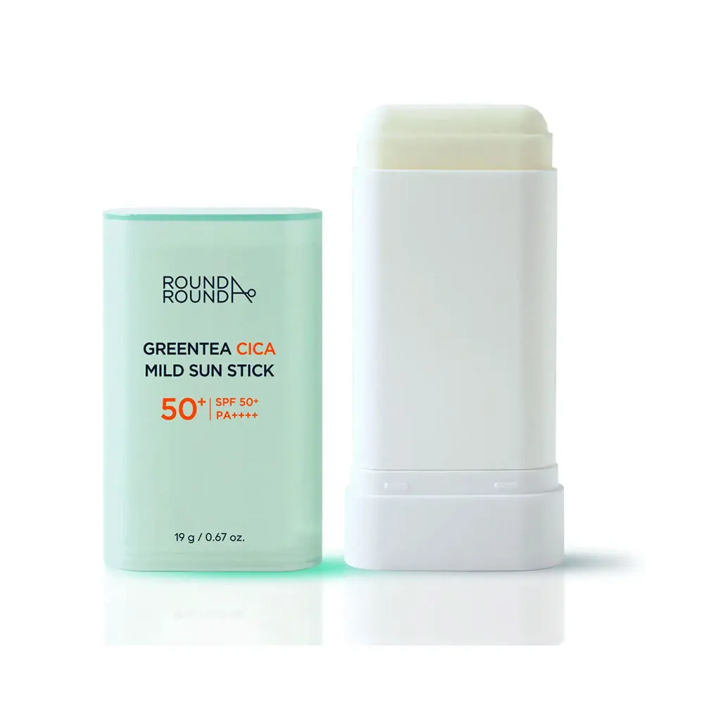 Greentea Cica Sun Stick SPF50 /PA     [Special Set with FREE Mini Cleansing Foam]