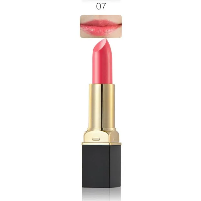 HUAMIANLI Brand Purple Red 12 Colors Matte Lipstick Makeup Moisturizing Lip Balm Lip Stick Waterproof Lipgloss Cosmetics #229191
