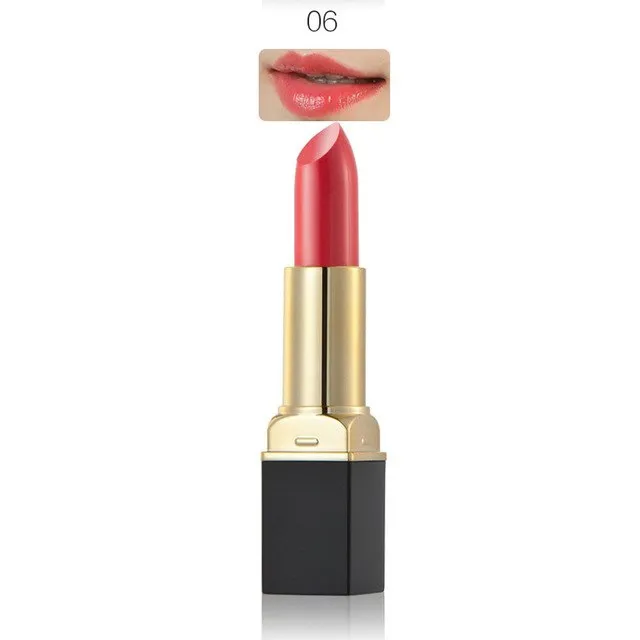 HUAMIANLI Brand Purple Red 12 Colors Matte Lipstick Makeup Moisturizing Lip Balm Lip Stick Waterproof Lipgloss Cosmetics #229191