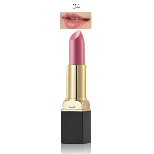 HUAMIANLI Brand Purple Red 12 Colors Matte Lipstick Makeup Moisturizing Lip Balm Lip Stick Waterproof Lipgloss Cosmetics #229191