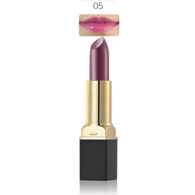 HUAMIANLI Brand Purple Red 12 Colors Matte Lipstick Makeup Moisturizing Lip Balm Lip Stick Waterproof Lipgloss Cosmetics #229191