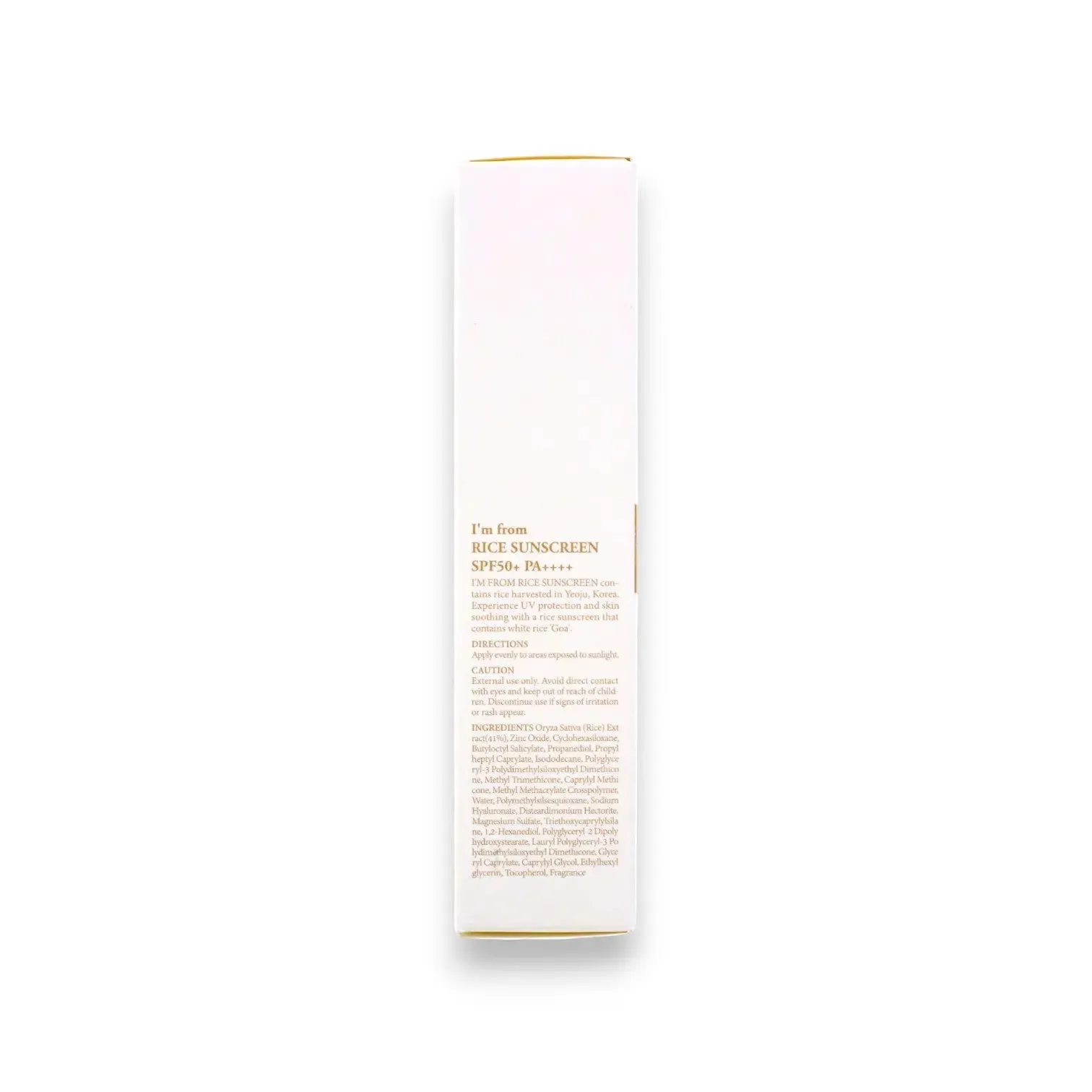 Im From Rice Sunscreen 50ml