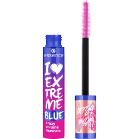 live LIFE in CORAL I LOVE EXTREME BLUE crazy volume mascara