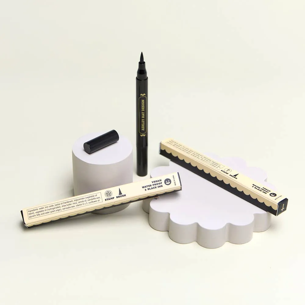 Makeup Cross Stamp and Eyeliner