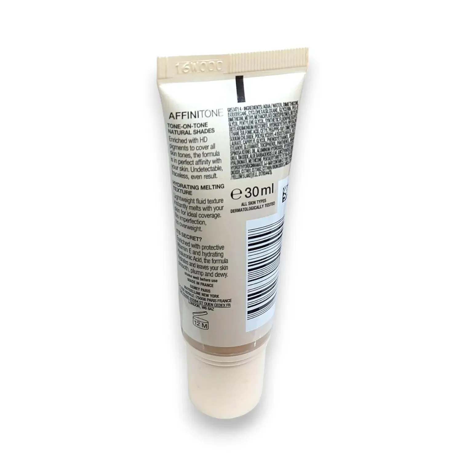 Maybelline Affinitone Hydrating Foundation
