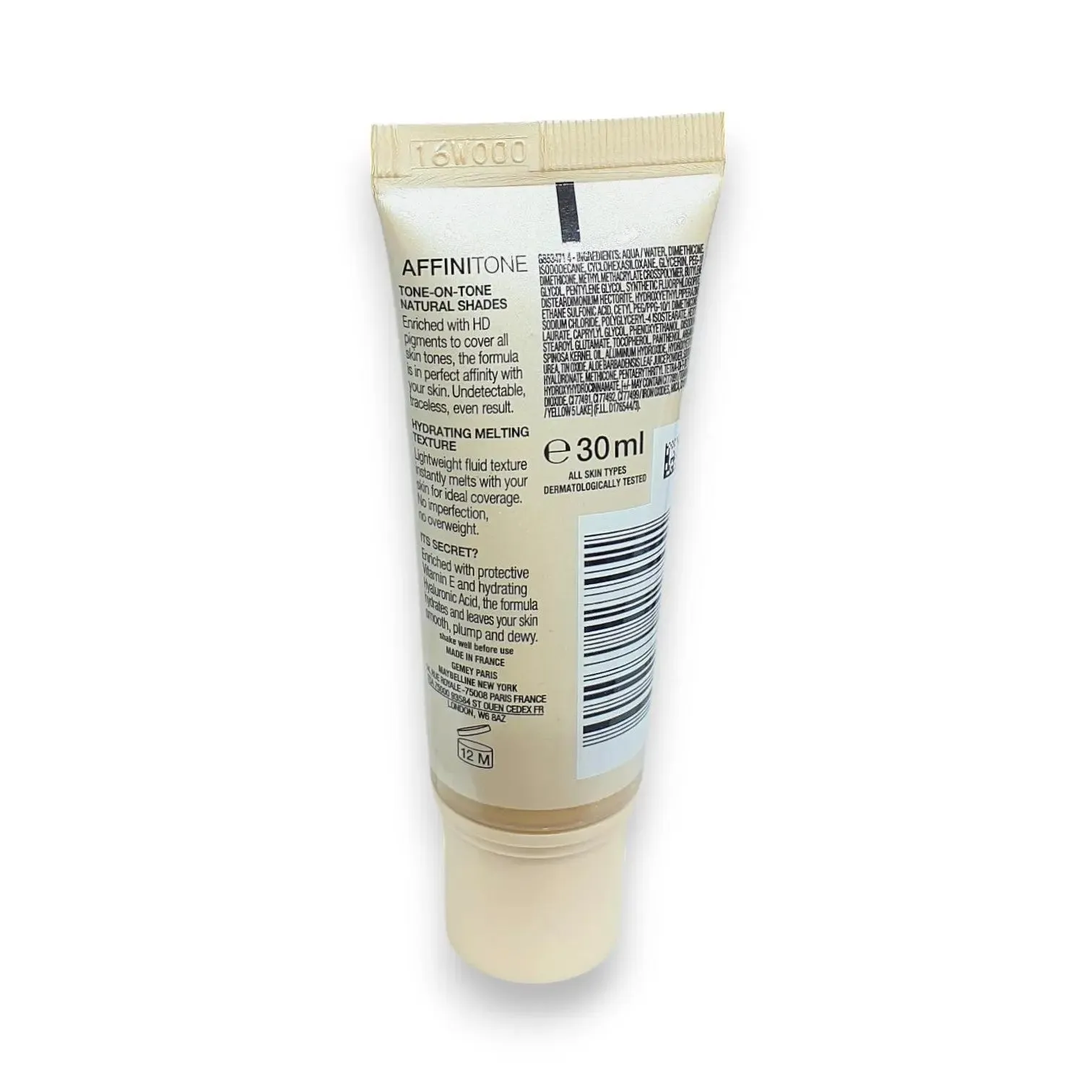Maybelline Affinitone Hydrating Foundation