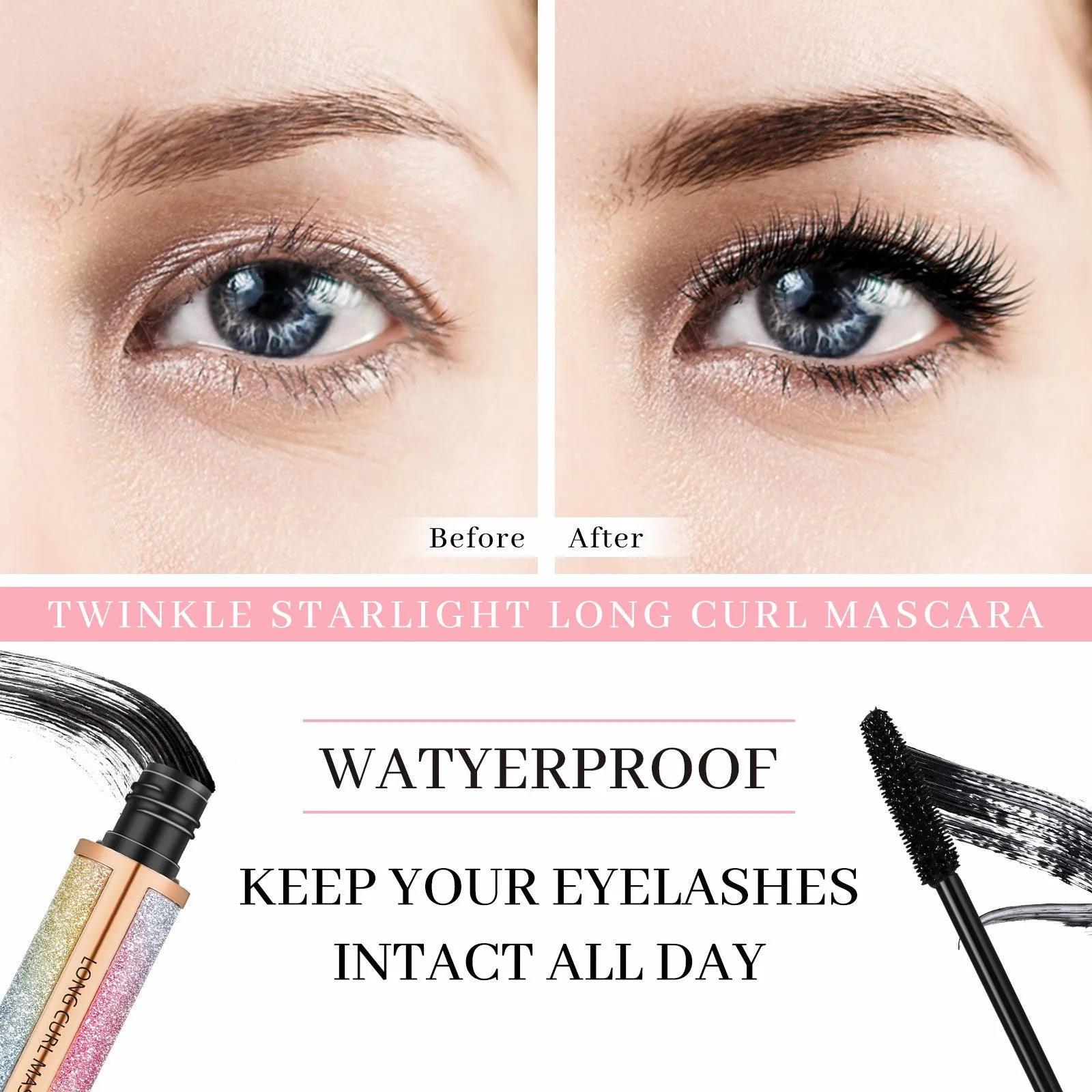 NIFEISHI  Long Curl Mascara