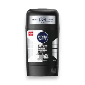 Nivea Men Black and White 72h Deodorant Stick  50ml