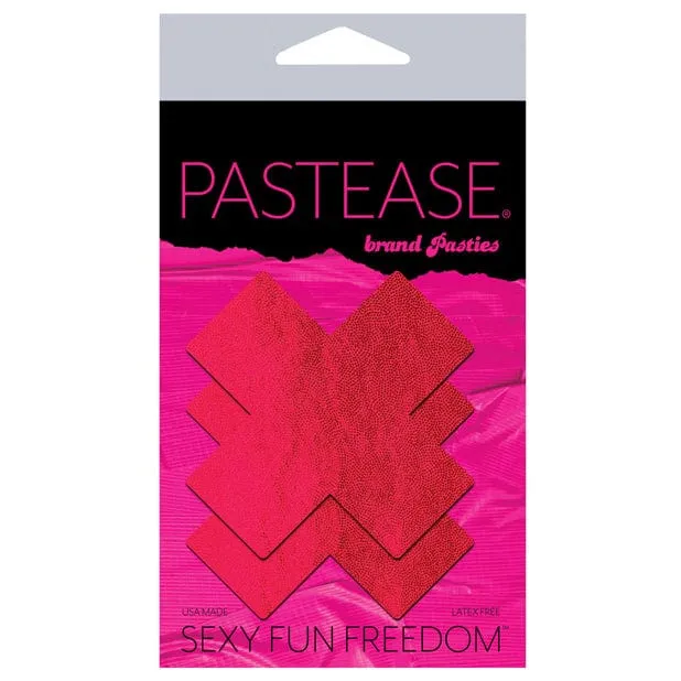 Pastease - Premium Love Liquid Plus X Pasties Nipple Covers O/S (Red)
