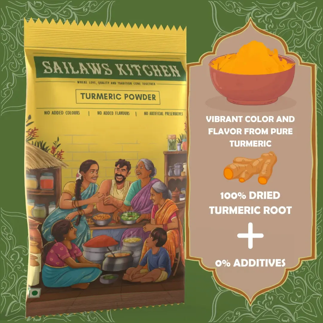 Pasupu Podi 100g | Turmeric Root Powder