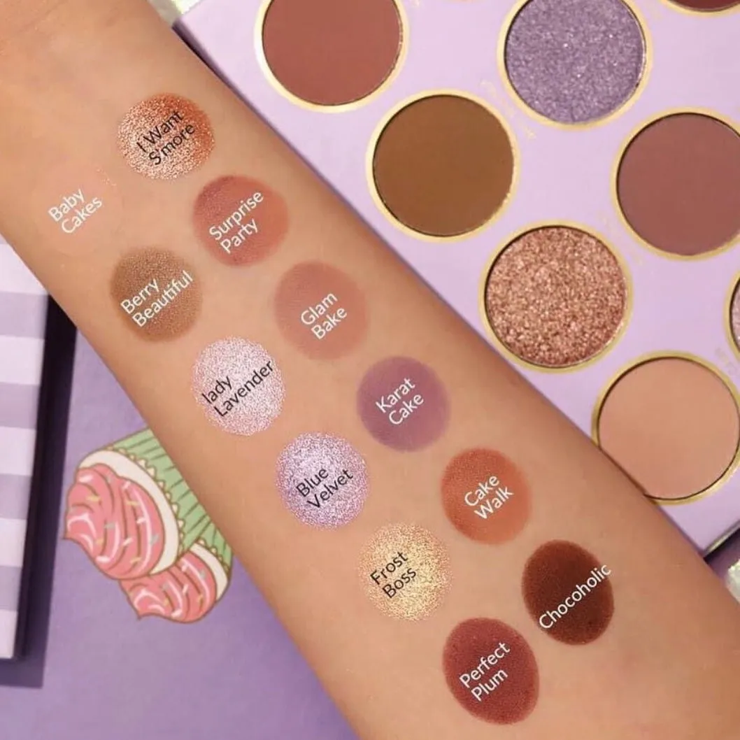 SHEGLAM Bake's Sake 12 Colors Eyeshadow Palette