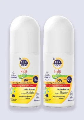 SunSense Kids SPF 50  50ml - 2 Pack Saver