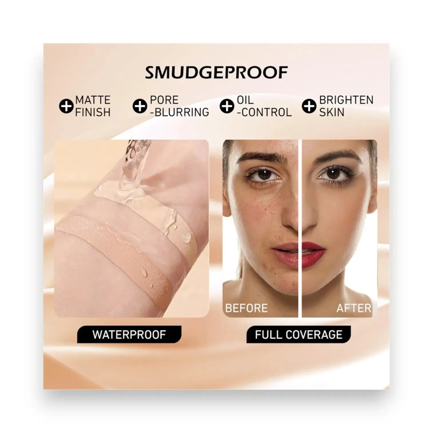 Tailaimei Matte Foundation 5 in 1 Concealer 45g