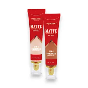 Tailaimei Matte Foundation 5 in 1 Concealer 45g