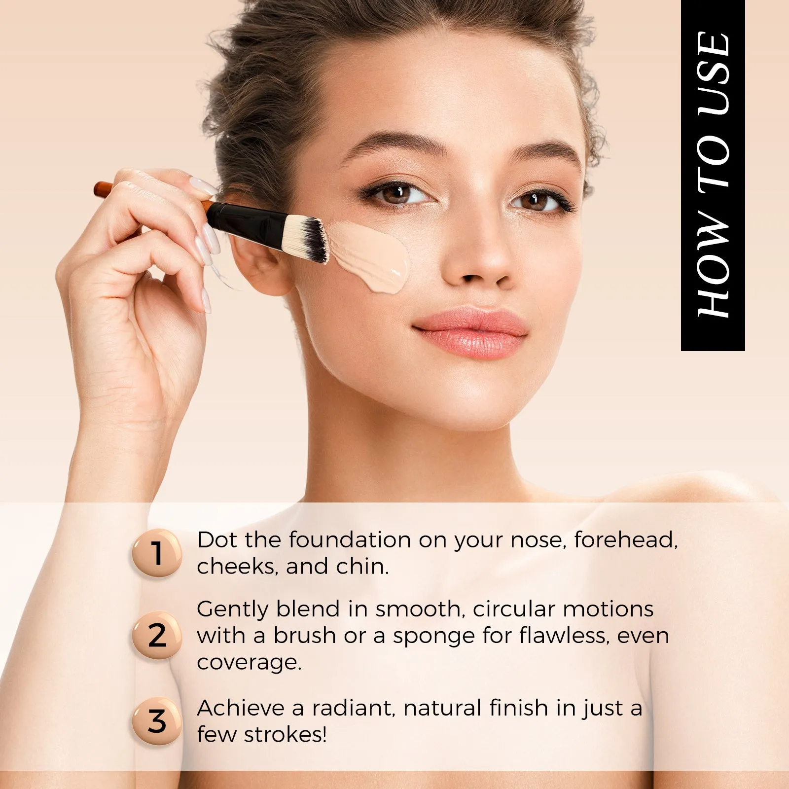 Tivlon FOUNDATION MEDIUM SPECTRUM Sunscreen Serum SPF 50