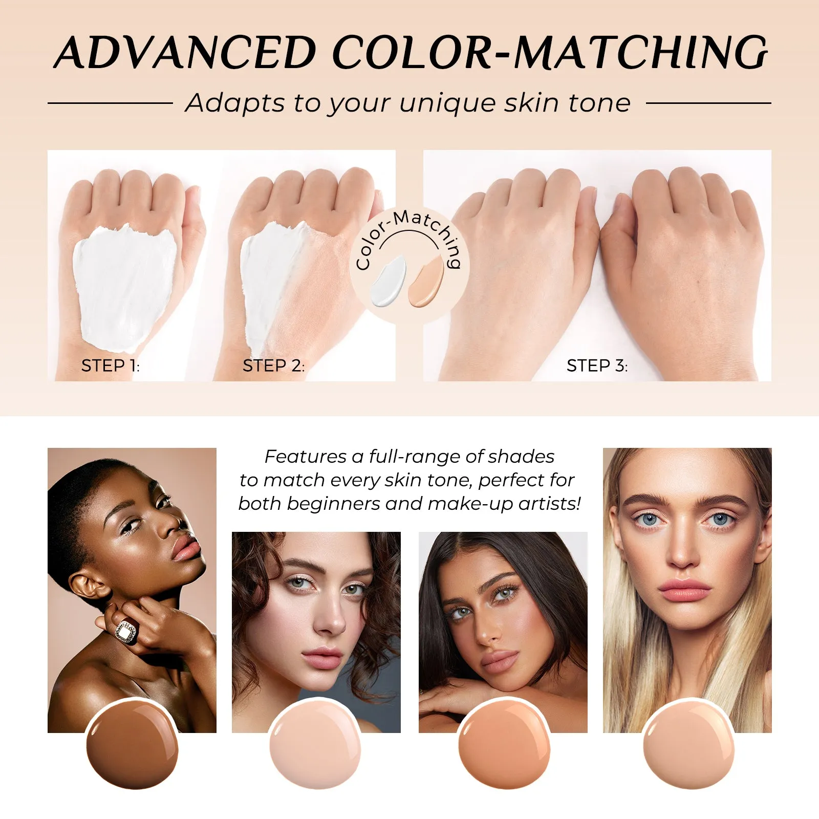 Tivlon FOUNDATION MEDIUM SPECTRUM Sunscreen Serum SPF 50
