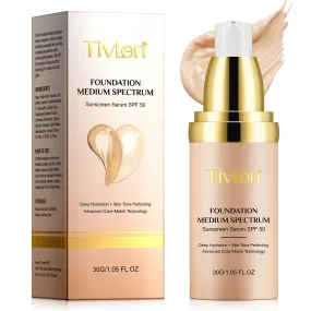 Tivlon FOUNDATION MEDIUM SPECTRUM Sunscreen Serum SPF 50