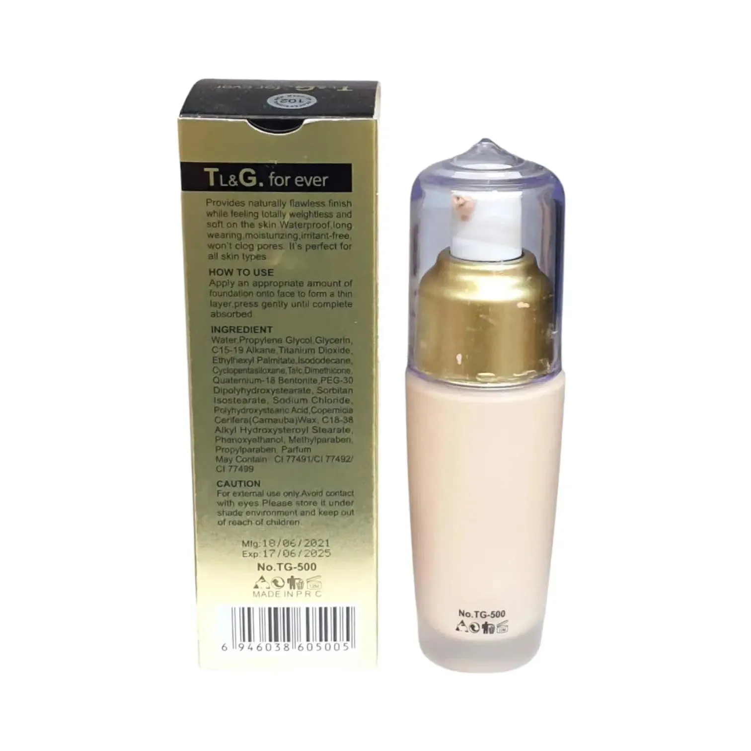 TL and G Forever H2O Collagen Foundation 50g
