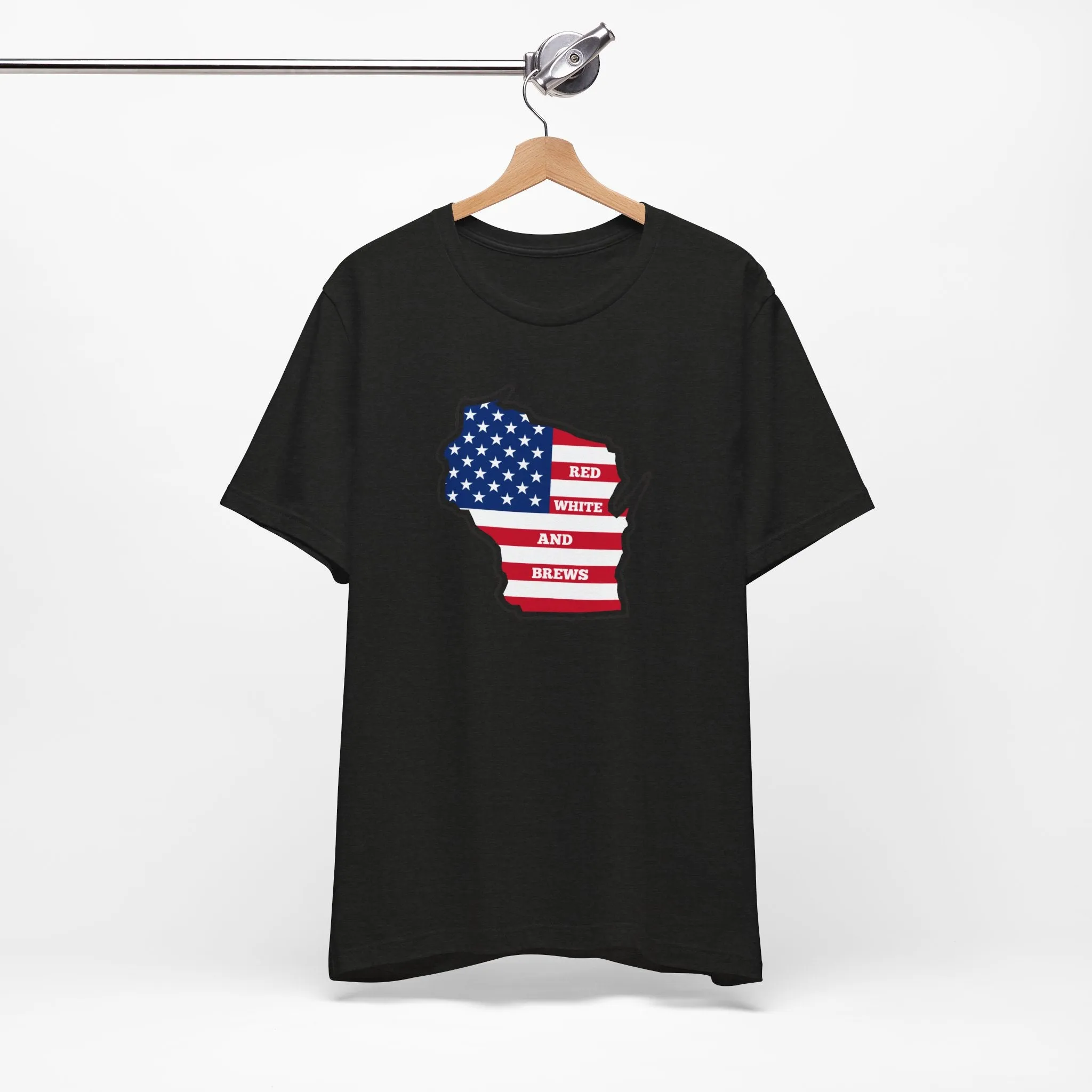 Wisconsin Red White And Brews Unisex-Shirt - Multiple Colors Available